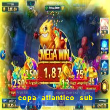 copa atlantico sub 19 tabela